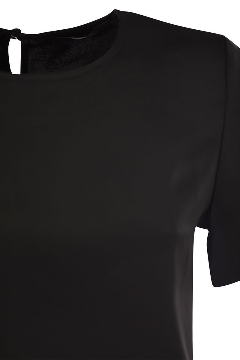 GILBERT サテン アンド ジャージ Tシャツ
