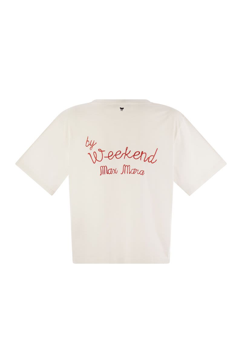 プリント オーガニック コットン Tシャツ