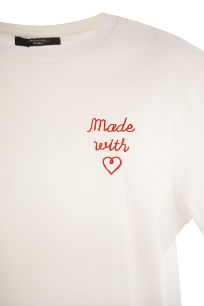 プリント オーガニック コットン Tシャツ