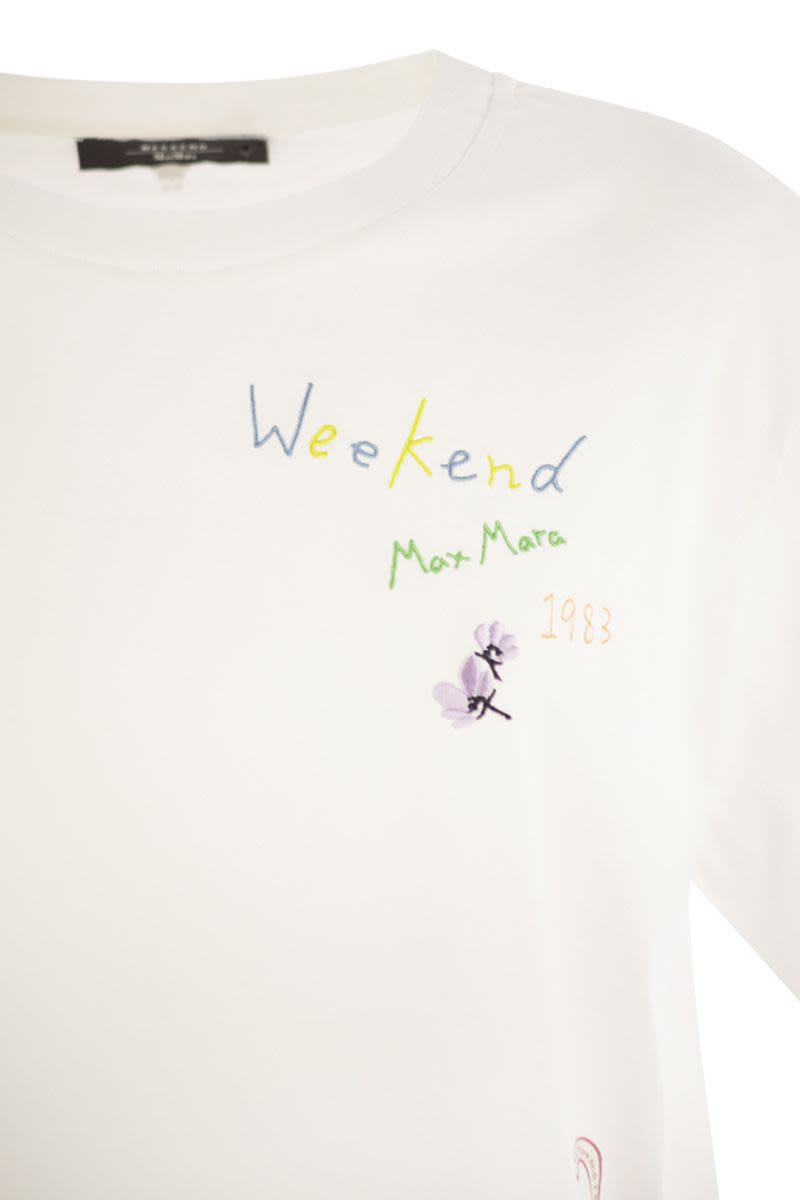 プリント オーガニック コットン Tシャツ