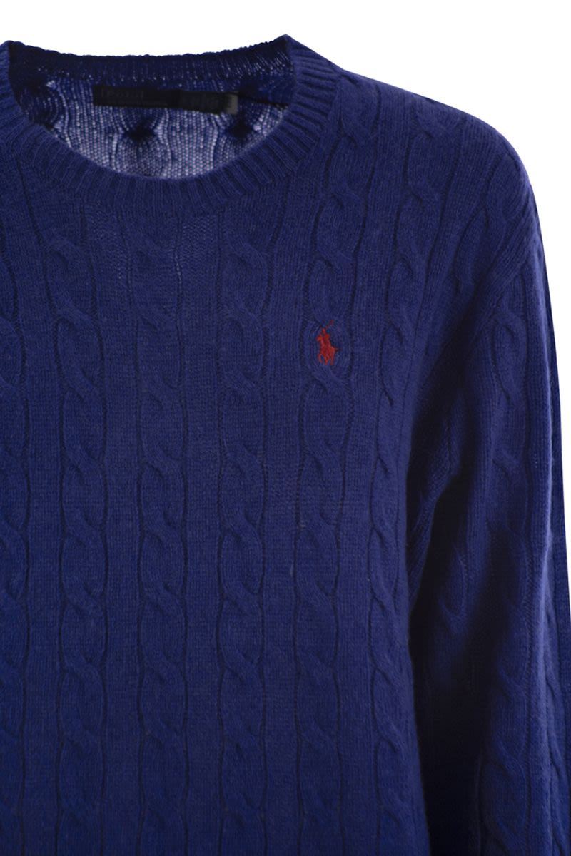 ウール アンド カシミア クルーネック