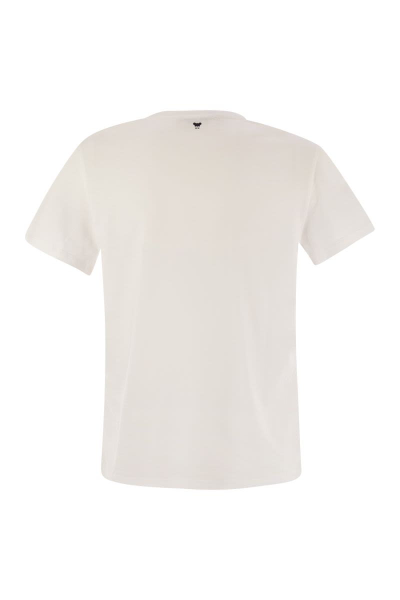 コットン Tシャツ ウィズ プリント