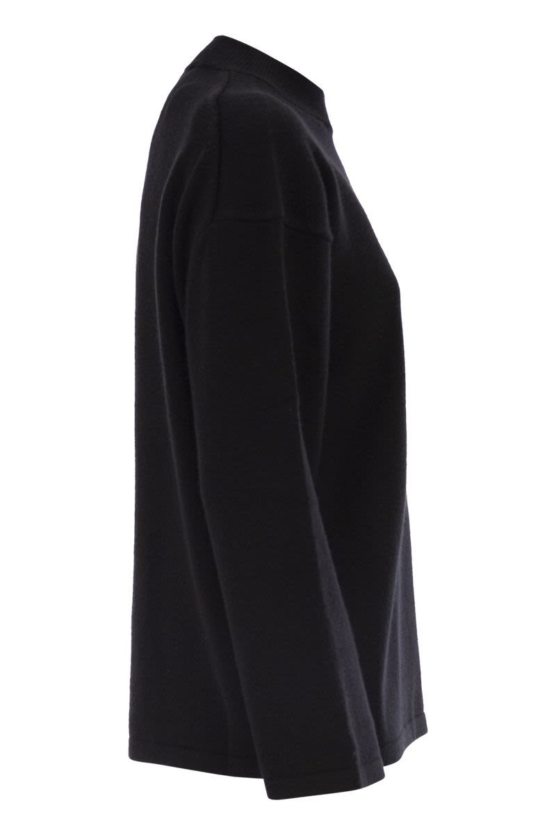 PISANO ウール アンド カシミア ニット ジャンパー