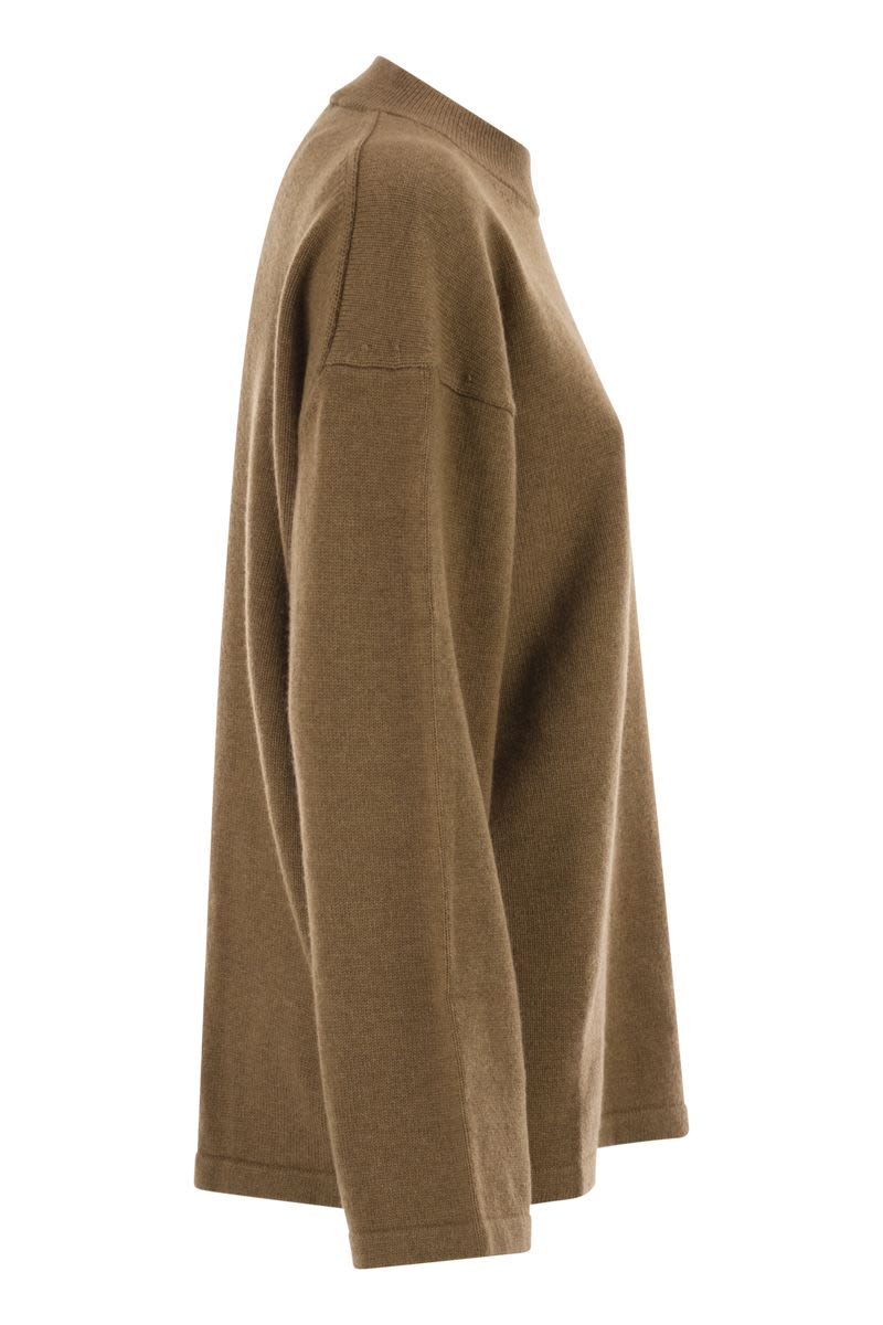 PISANO ウール アンド カシミア ニット ジャンパー
