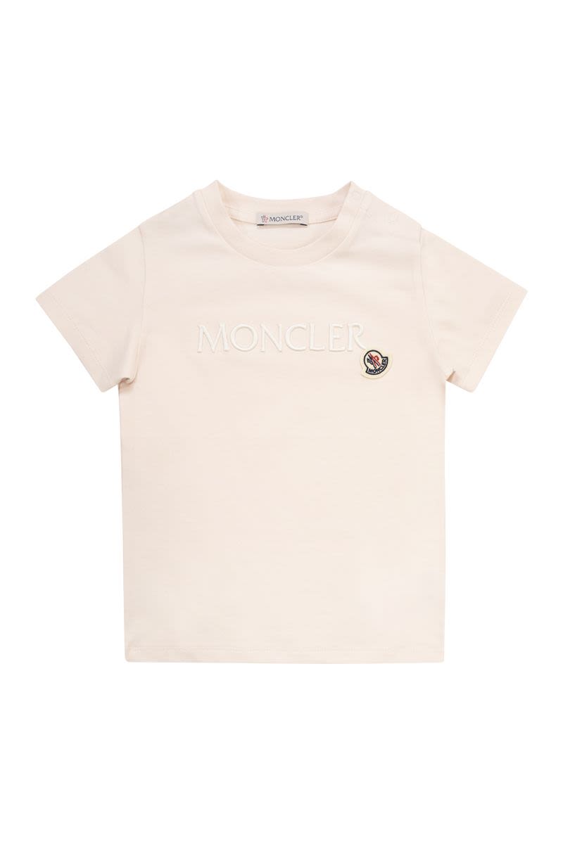 Tシャツ ウィズ エンブロイダード コットン ロゴ