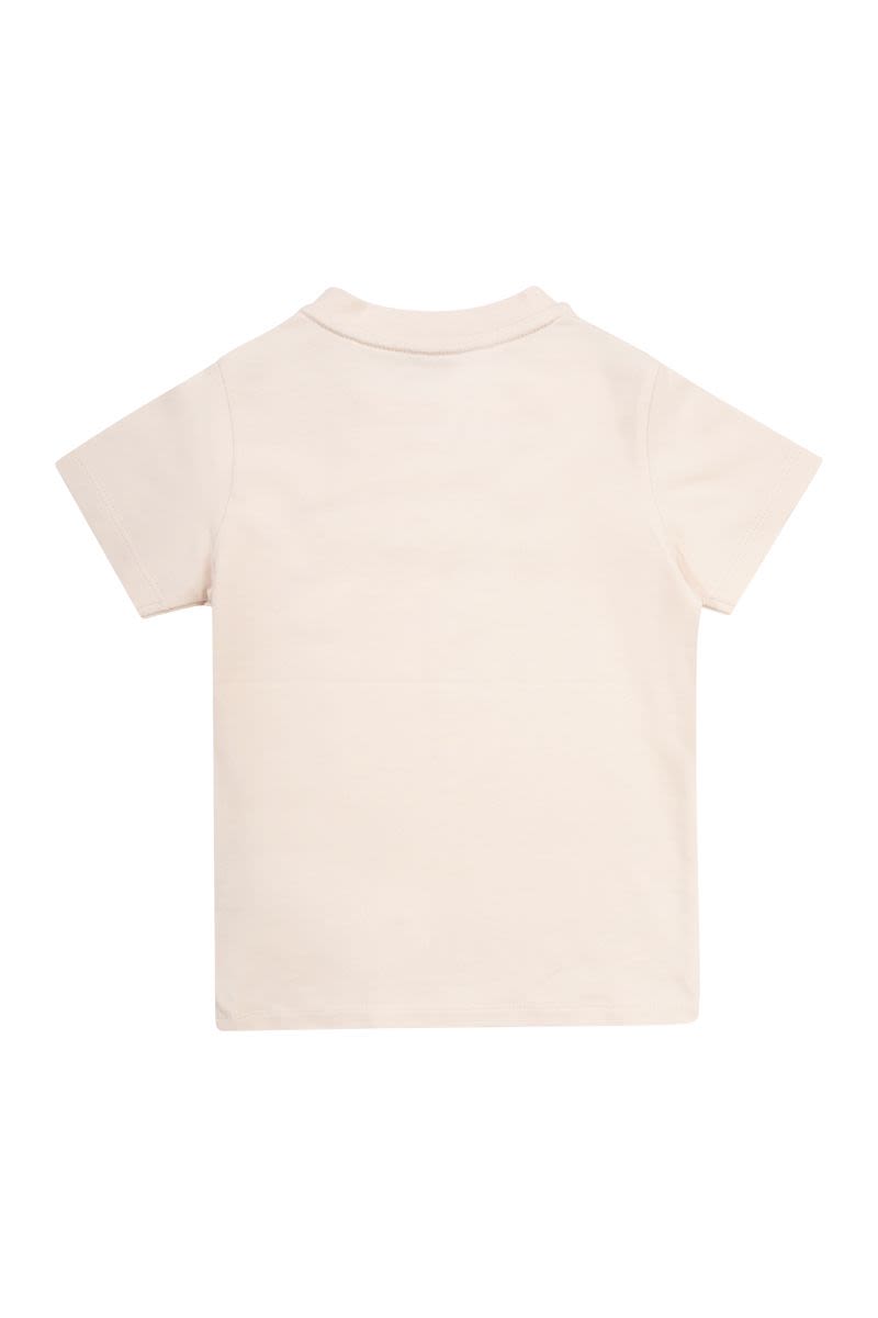 Tシャツ ウィズ エンブロイダード コットン ロゴ