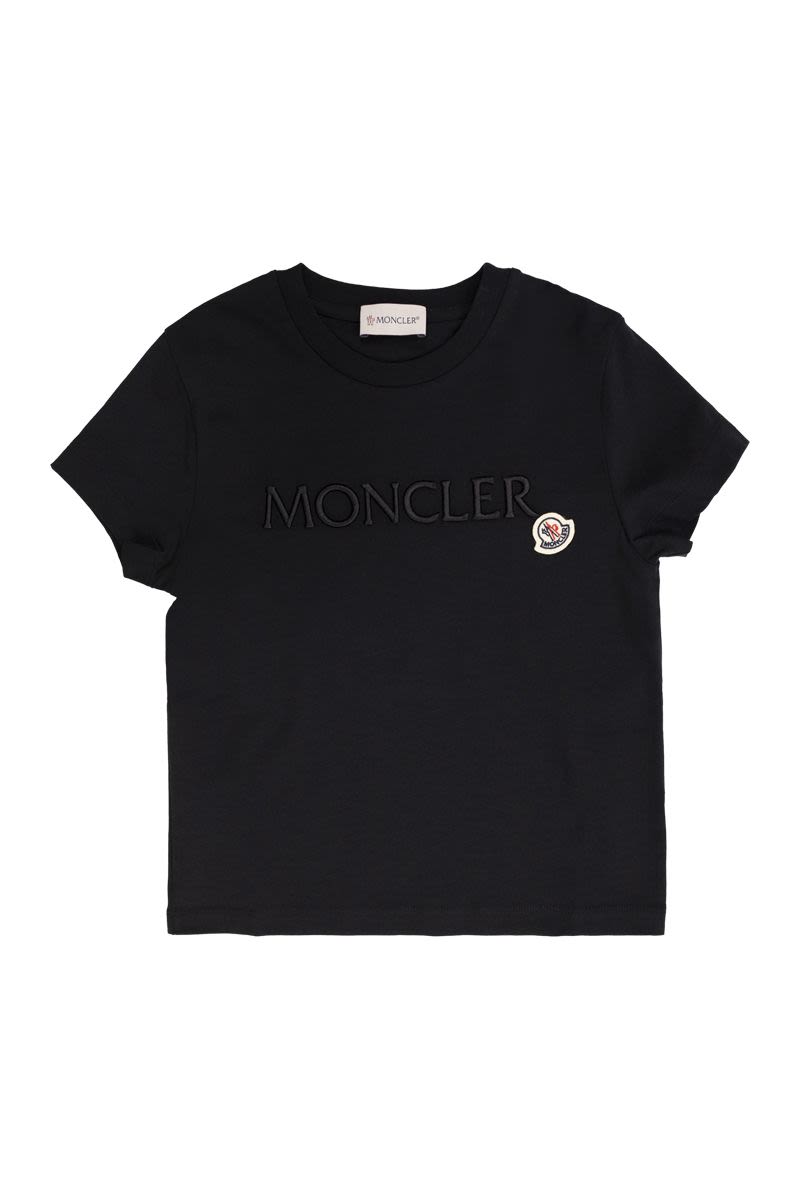 Tシャツ ウィズ エンブロイダード コットン ロゴ