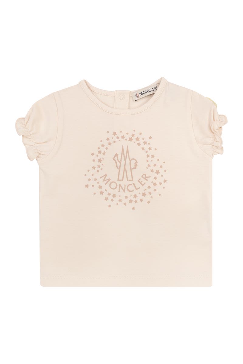 コットン Tシャツ ウィズ スター ロゴ