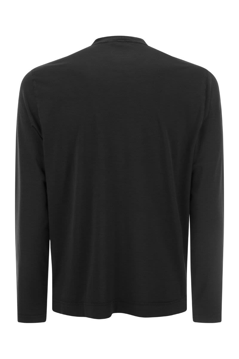 ロングスリーブ クルーネック Tシャツ