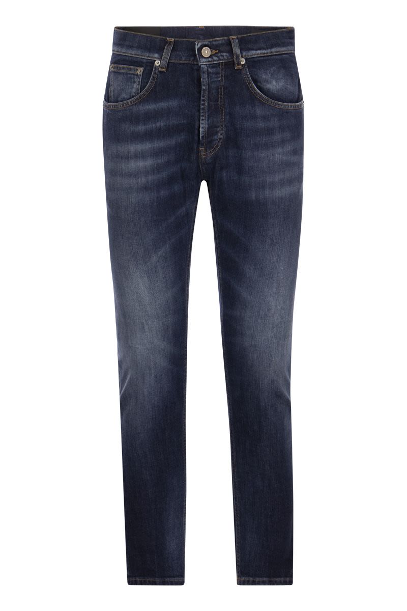 デニム・ジーパン DONDUP Woman Jeans Denim DP619DS0345DHX2W 800 Dondup Jeans in Denim - Blue - Women | DP619DF0266DIO6800