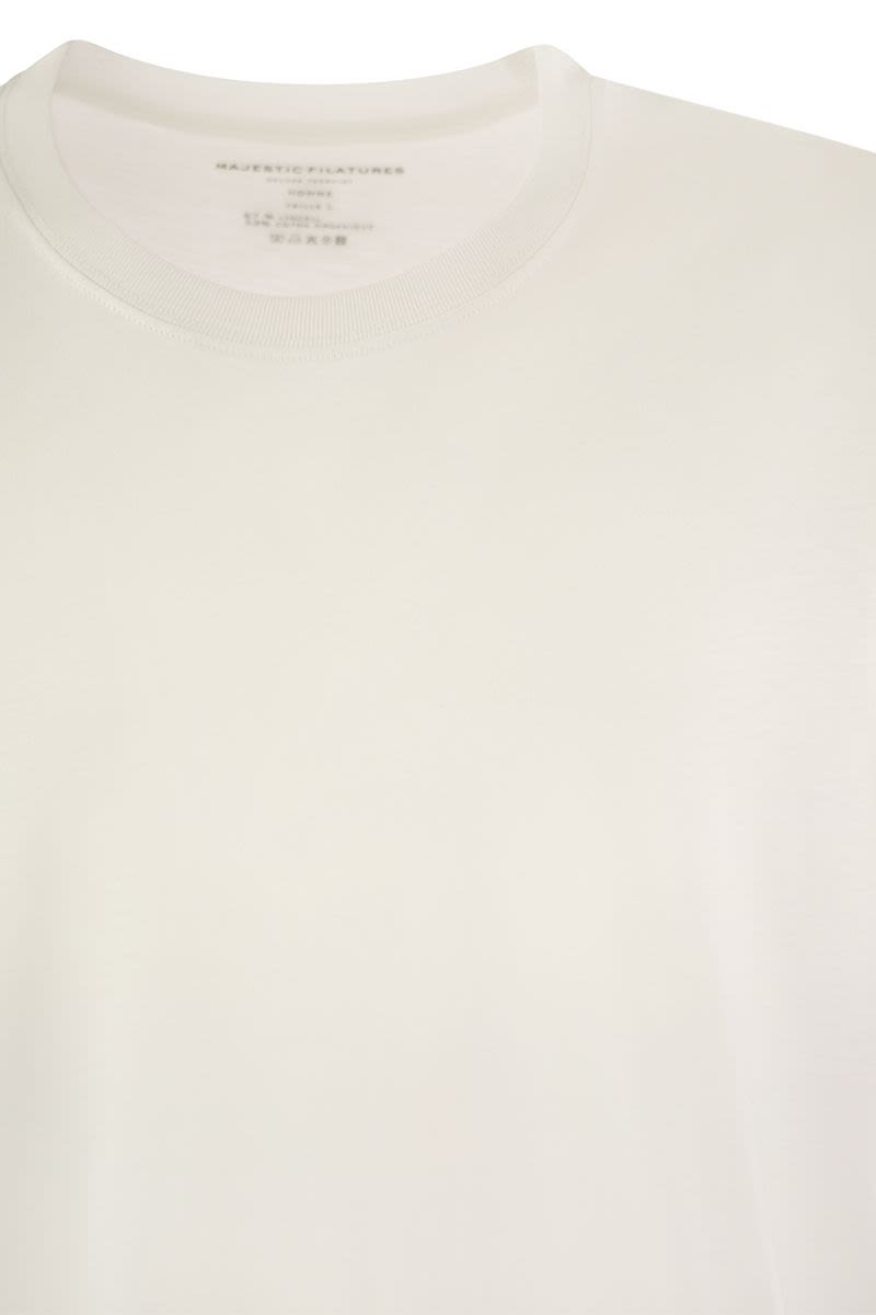 ショートスリーブ Tシャツ リヨセル コットン