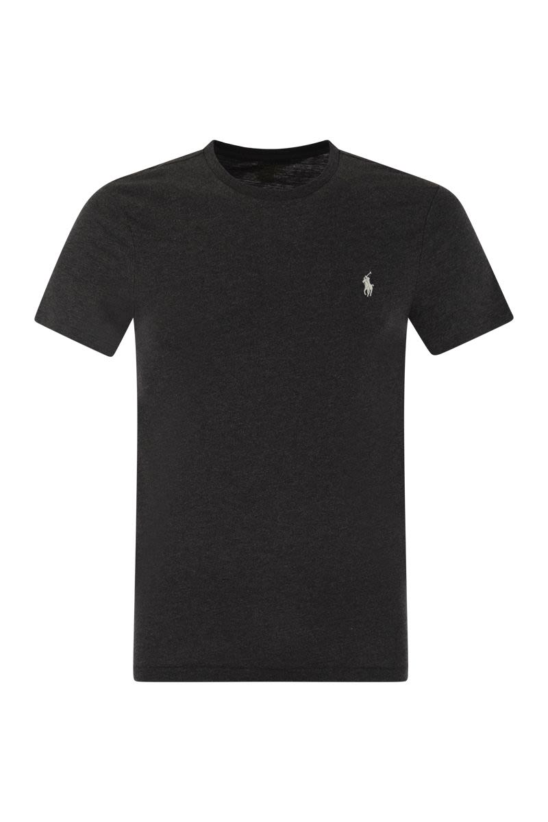 スリムフィット コットン Tシャツ