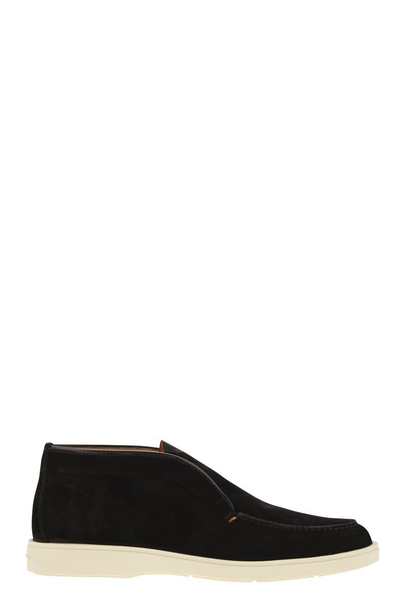 Santoni/サントーニ｜スエード デザート ブーツ
