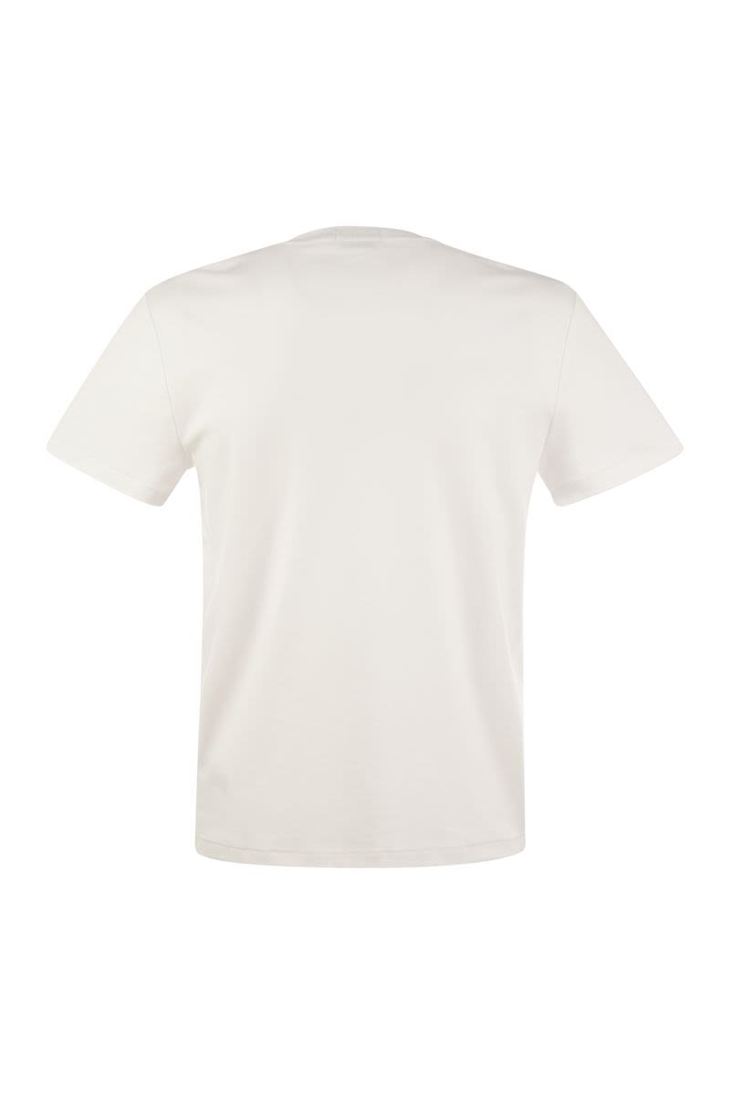 カスタム スリムフィット コットン Tシャツ