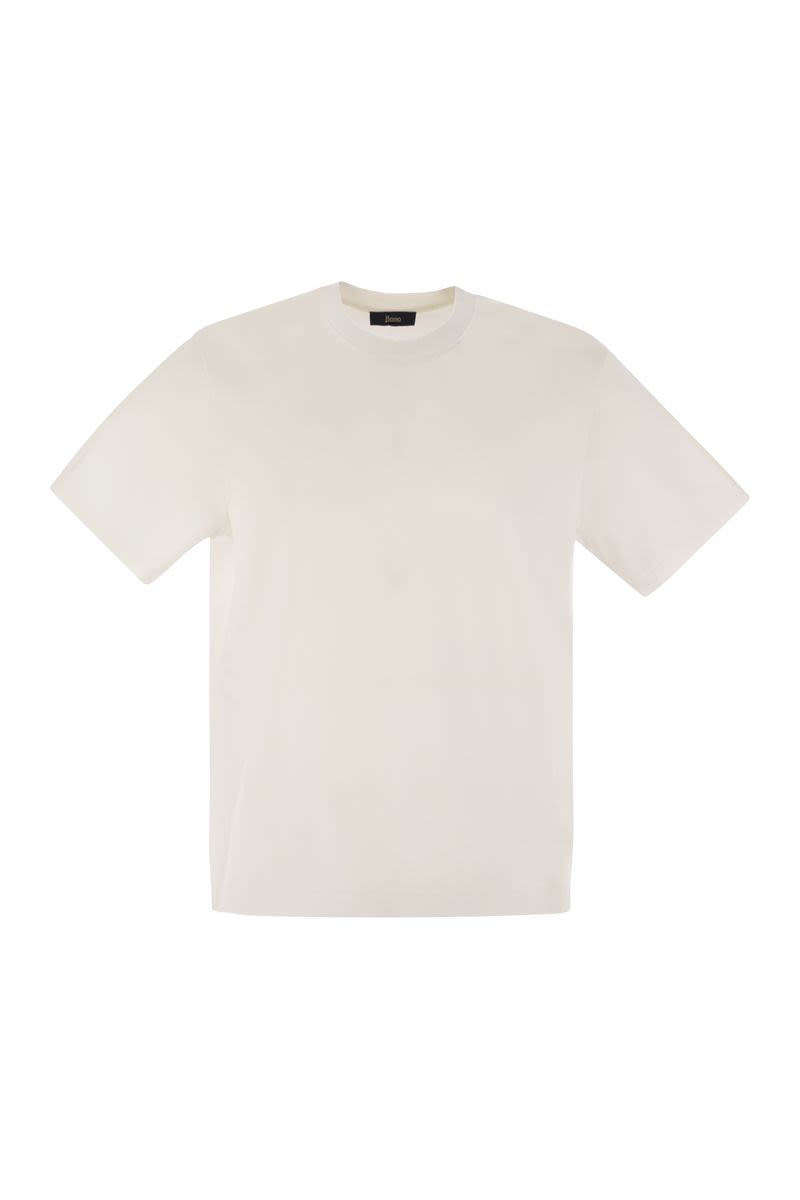 【Herno】コットンジャージTシャツ Herno/ヘルノ｜コットン ジャージ Tシャツ