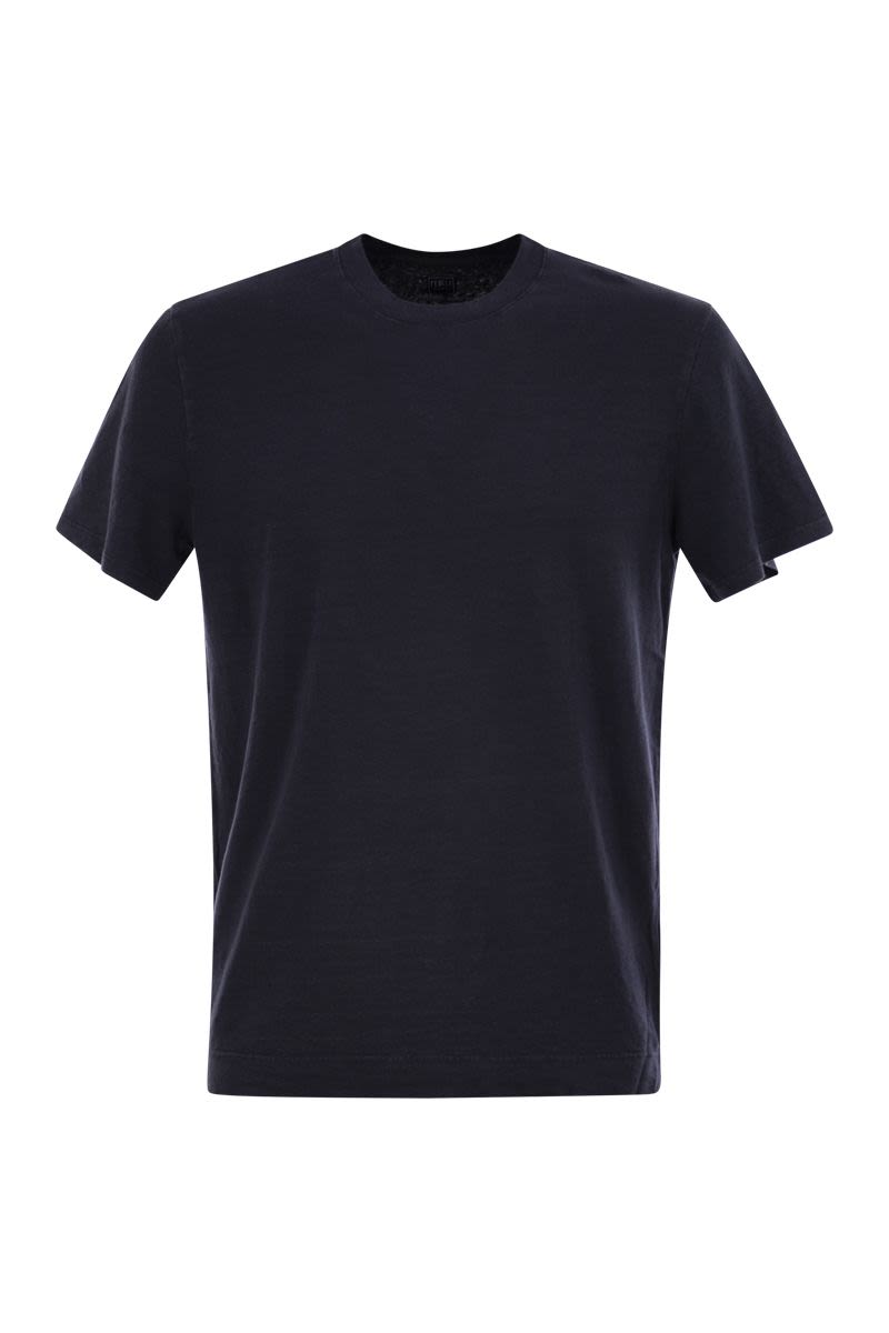 ストレッチ リネン ショートスリーブ Tシャツ