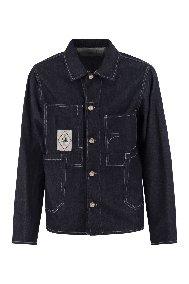 SALE*C.P. Company*コットンデニムジャケット メンズ Cp Company/シーピー カンパニー｜コットン デニム ジャケット