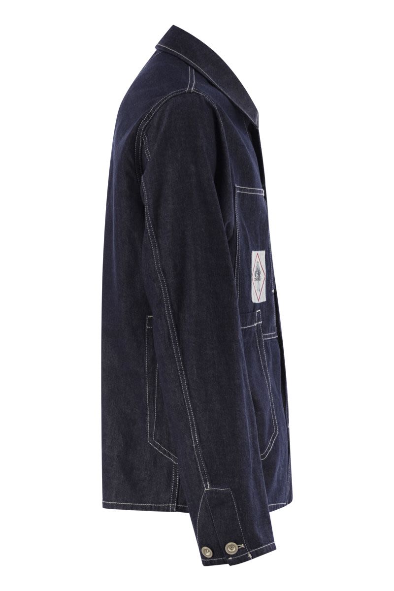 SALE*C.P. Company*コットンデニムジャケット メンズ C.P. Company デニムジャケット | ブルー | FARFETCH JP