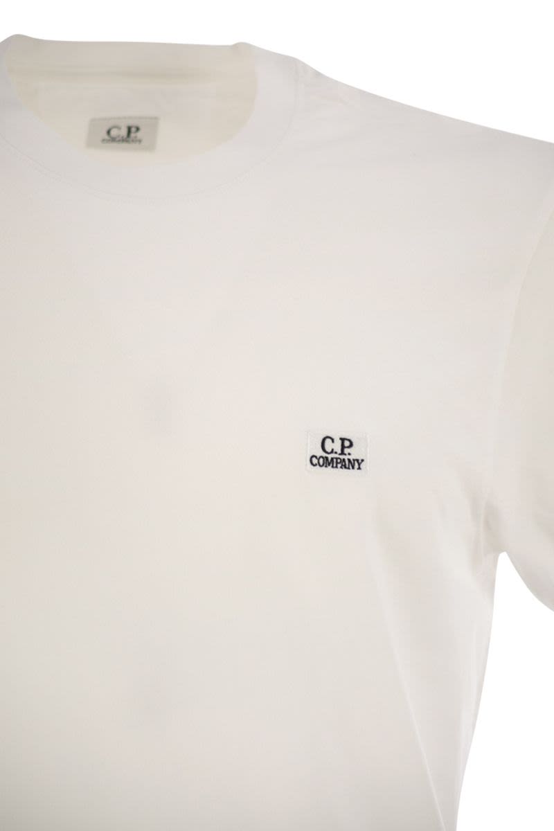 コットン Tシャツ ウィズ ロゴ パッチ