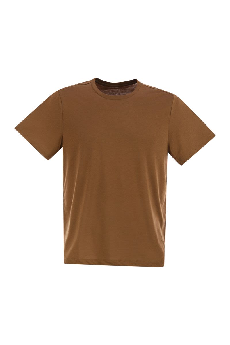 リヨセル クルーネック Tシャツ