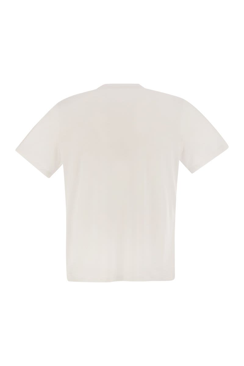 リヨセル クルーネック Tシャツ