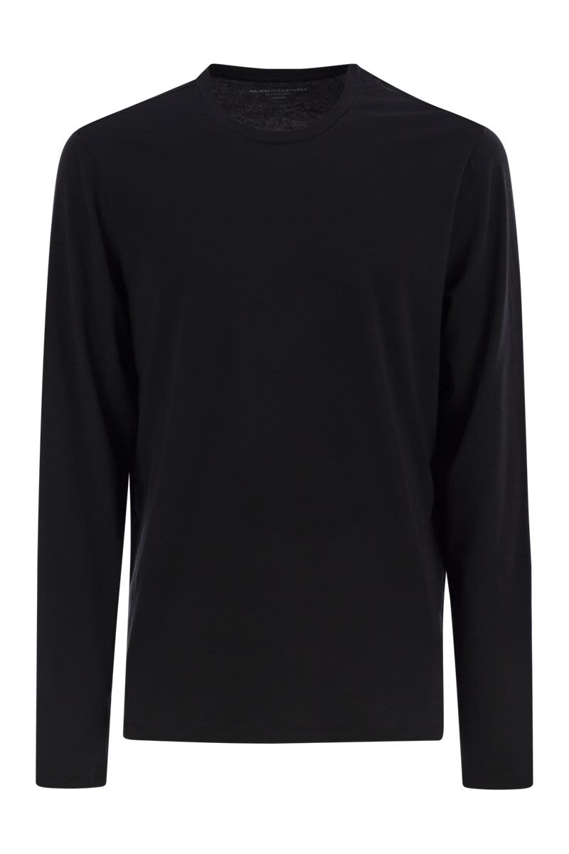 ロングスリーブ クルーネック Tシャツ