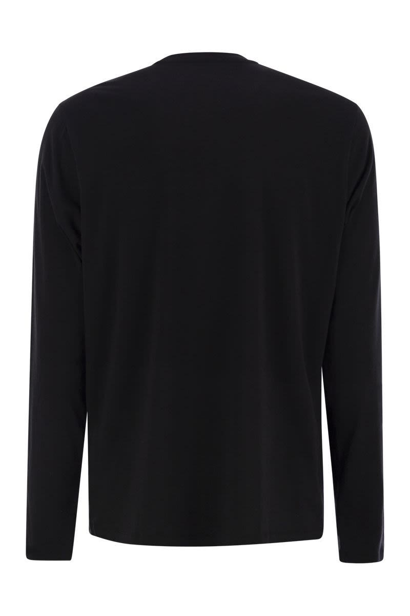 ロングスリーブ クルーネック Tシャツ