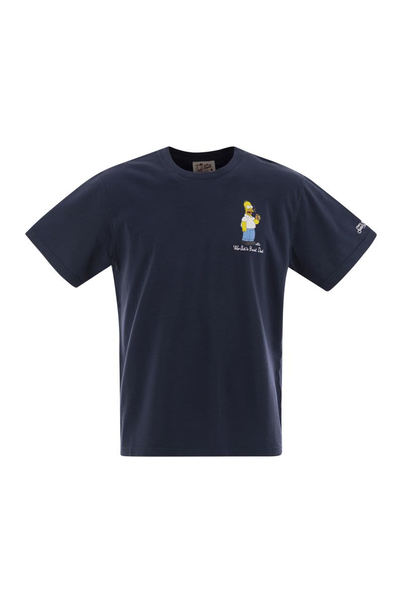Tシャツ・カットソー MC2 Saint Barth T-shirt with chest print (TSHM001 02610H) Mc2 Saint Barth/エムシーツーセイントバース｜Tシャツ ウィズ