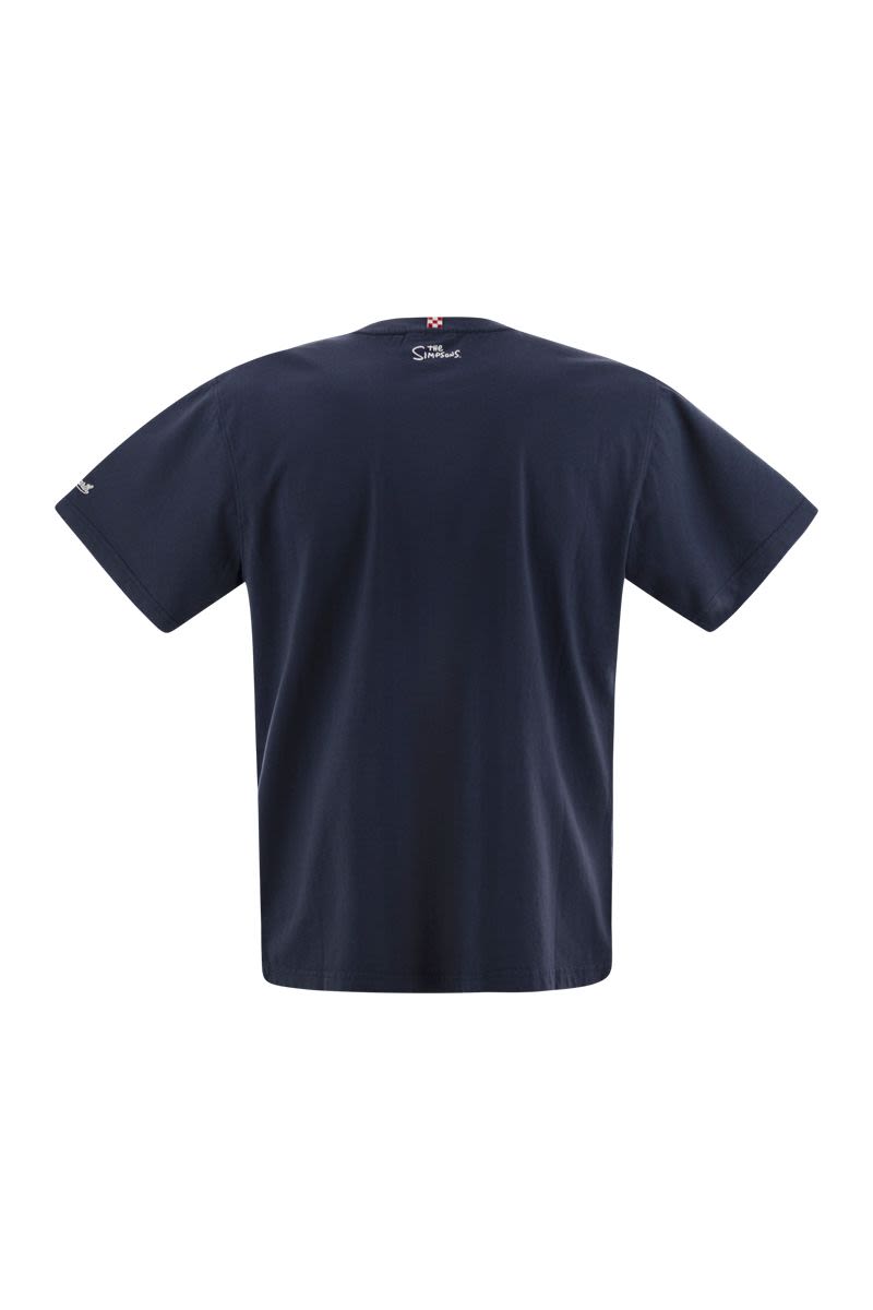 Tシャツ・カットソー MC2 Saint Barth T-shirt with chest print (TSHM001 02610H) Mc2 Saint Barth/エムシーツーセイントバース｜Tシャツ ウィズ