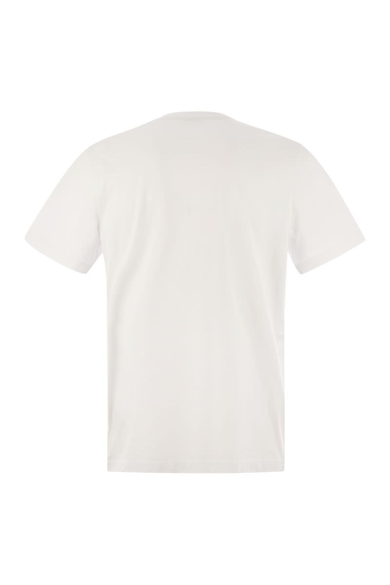 Tシャツ ウィズ フロック コットン ロゴ
