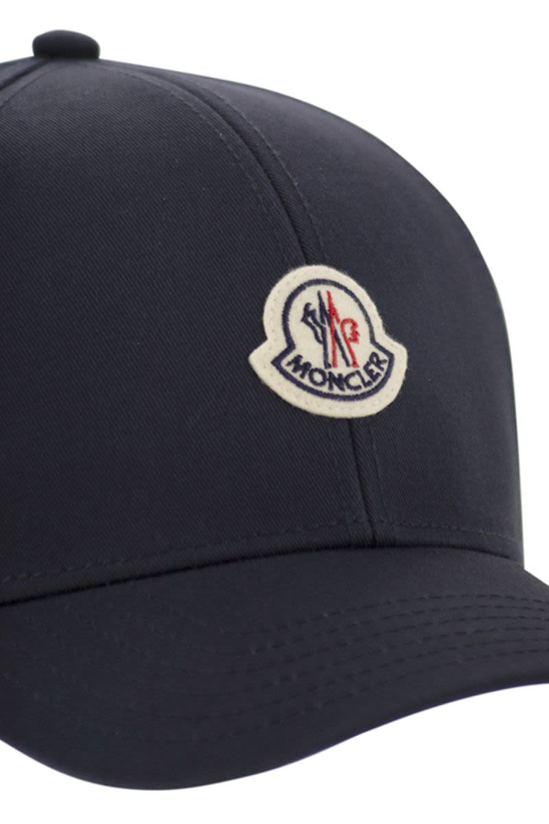 Moncler/モンクレール｜コットン ギャバジン ベースボール キャップ