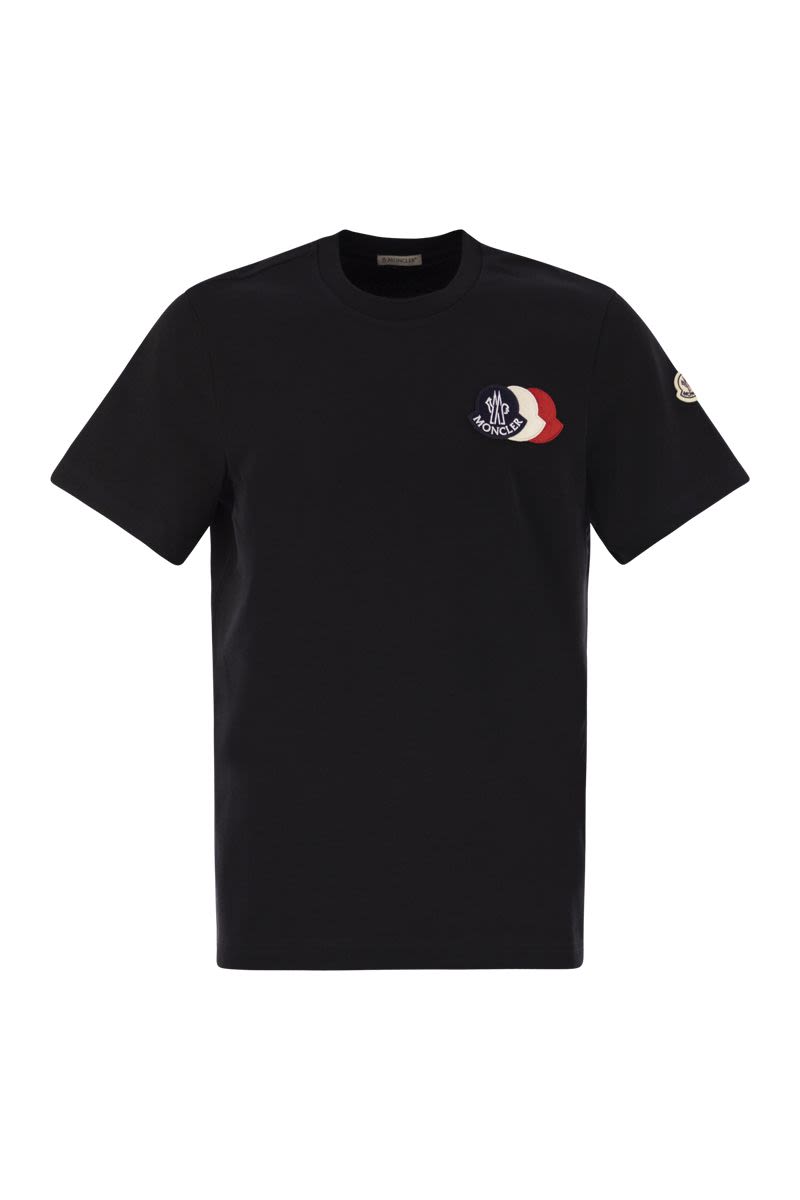 コットン Tシャツ ウィズ エンブロイダード ロゴ