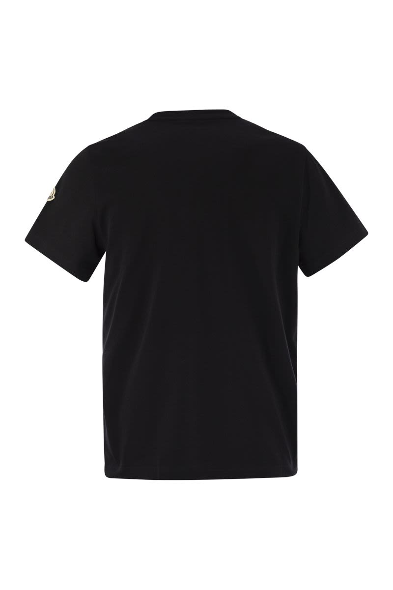 コットン Tシャツ ウィズ エンブロイダード ロゴ