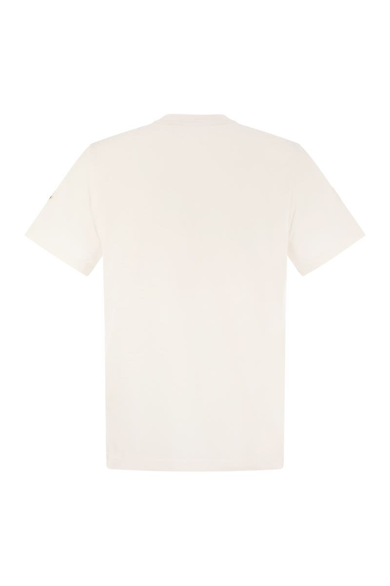 コットン Tシャツ ウィズ エンブロイダード ロゴ