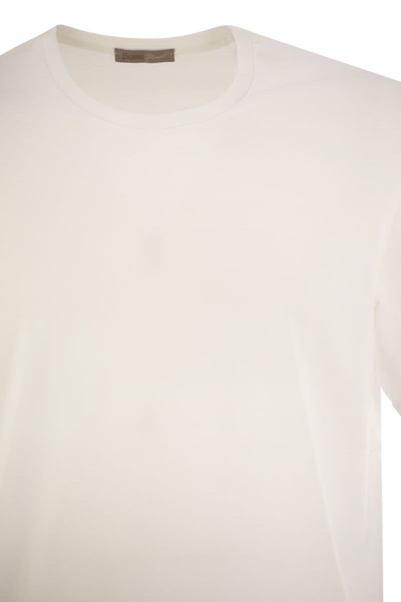 リゾート Tシャツ イン コットン アンド ライト ストレッチ ナイロン