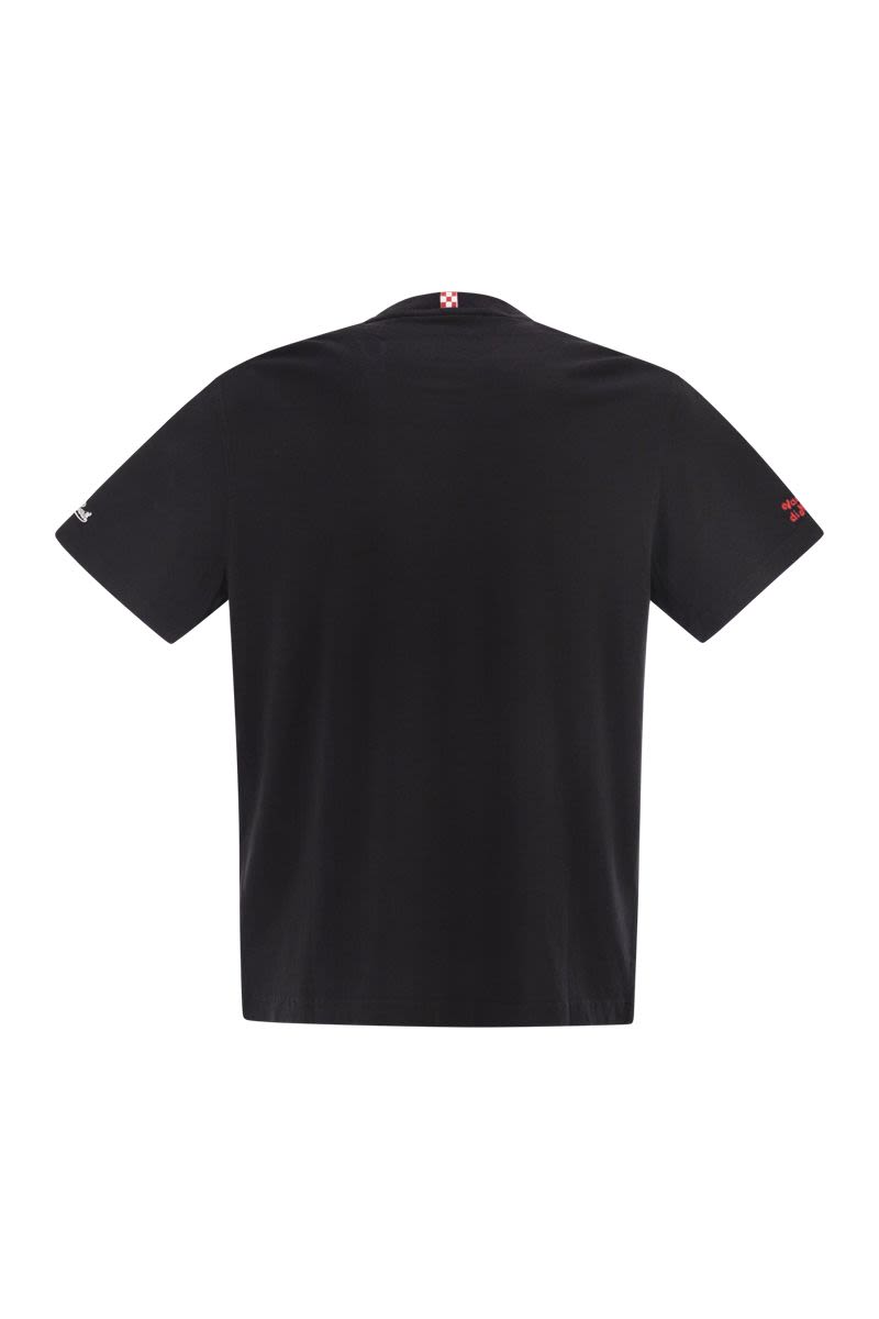 コットン Tシャツ ウィズ エンブロイダリー