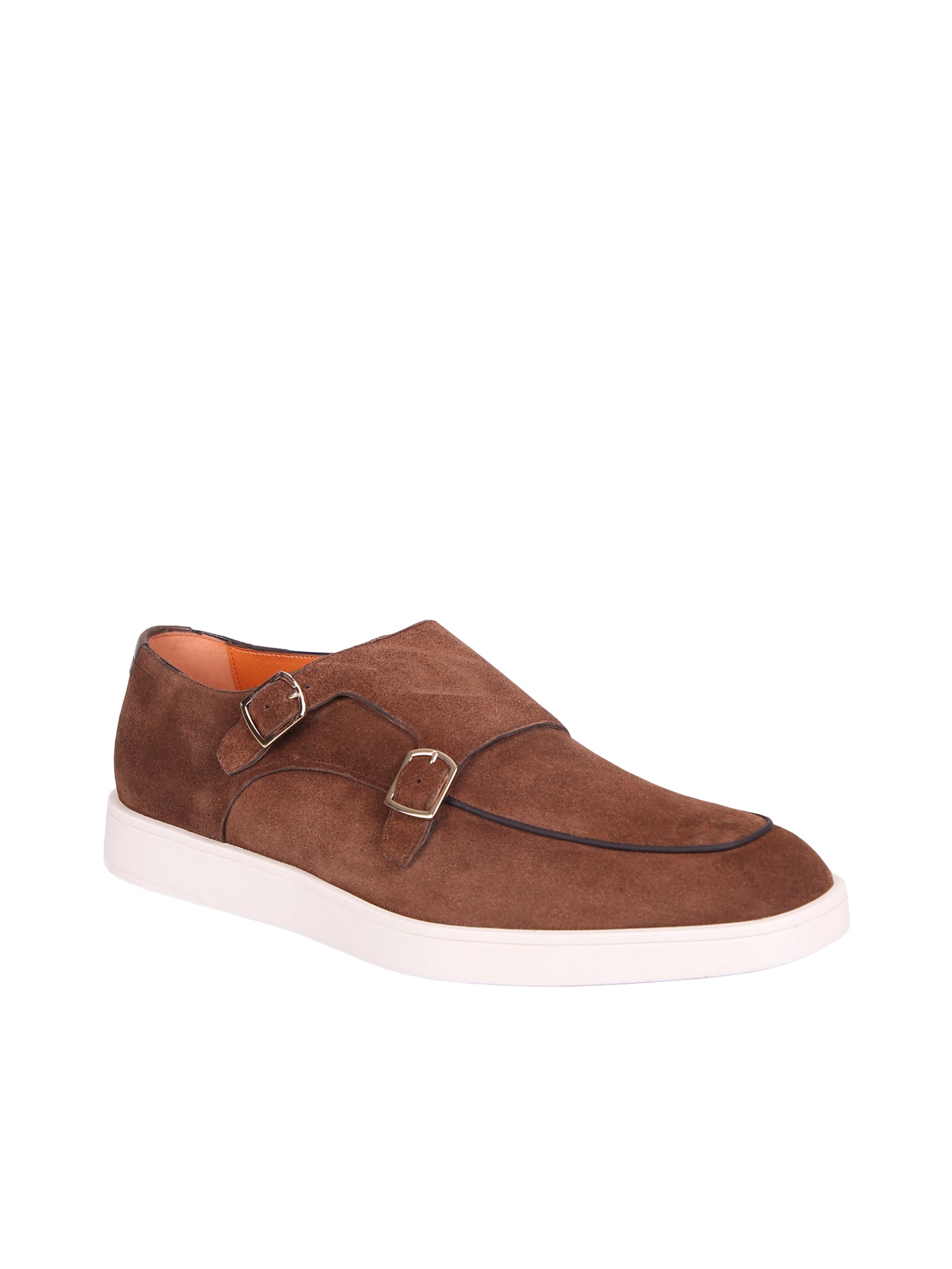 スニーカー SANTONI 17601 MFI S50 Sneakers Brown Santoni/サントーニ｜スエード レザー スニーカー