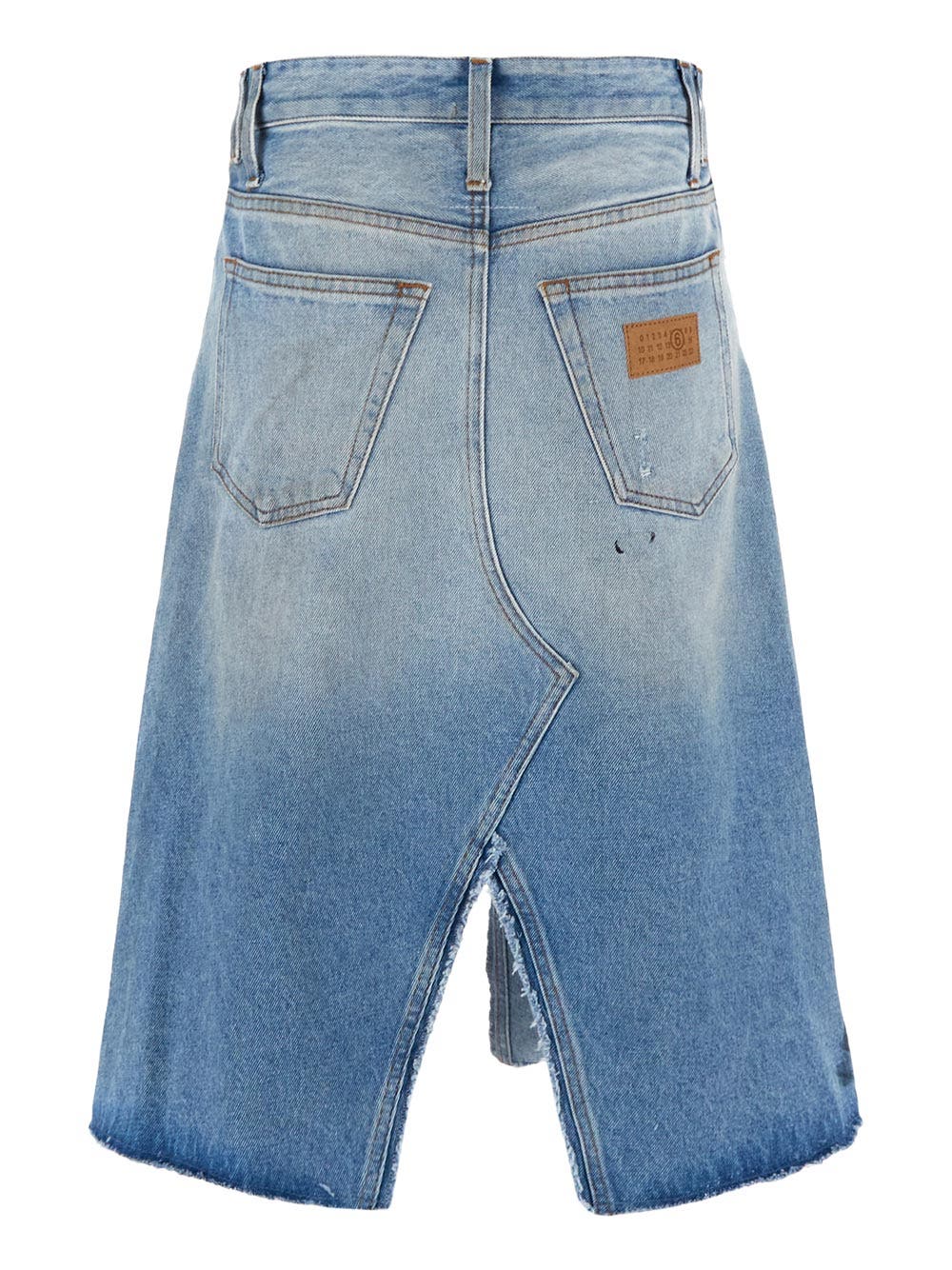 MM6 Maison Margiela デニムスカート | ブルー | FARFETCH JP