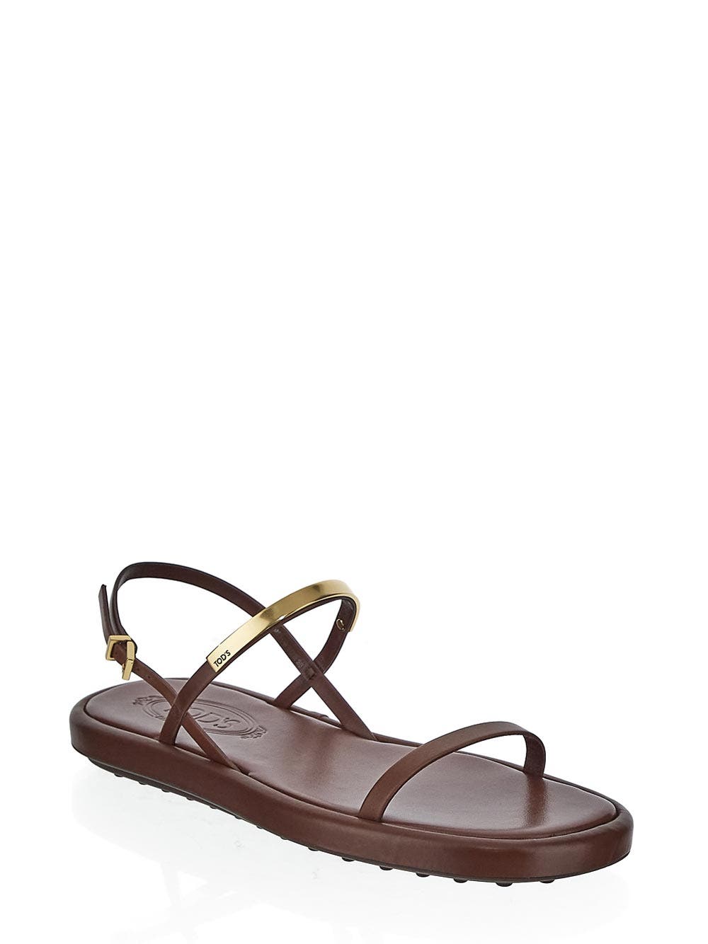 アウトレット直営店買付☆☆【TOD'S】レザー サンダル 送料込み Tod's/トッズ｜レザー サンダル