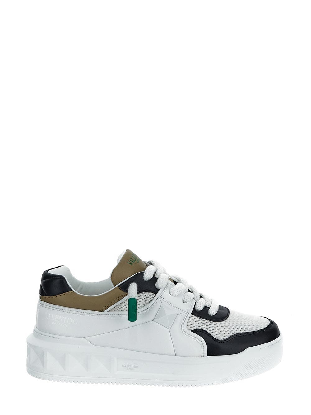 ★VALENTINO★ワンスタッド XL スニーカー One Stud Xl Trainer In Nappa Leather for Woman in White