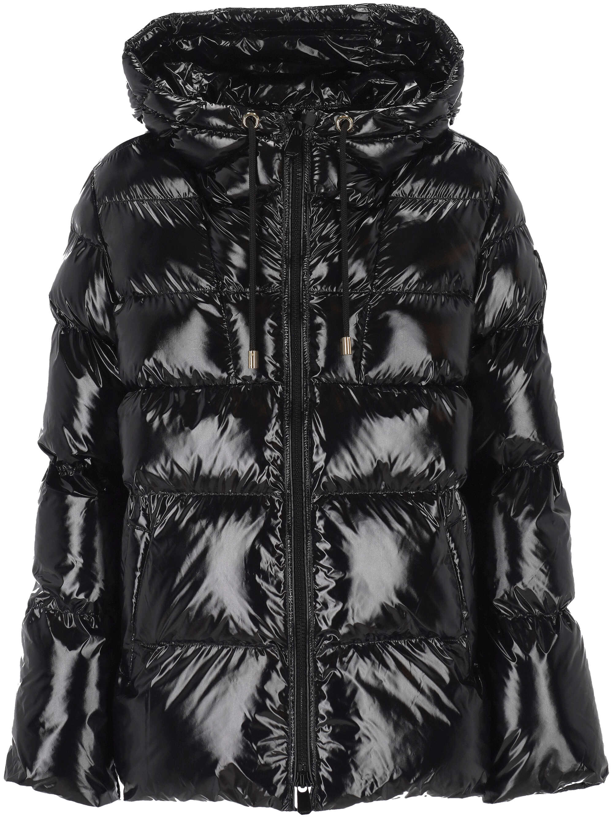 ブルゾン PINKO 'Babilonia' blouson Pinko Graffetta shiny nylon sleeveless jacket for women
