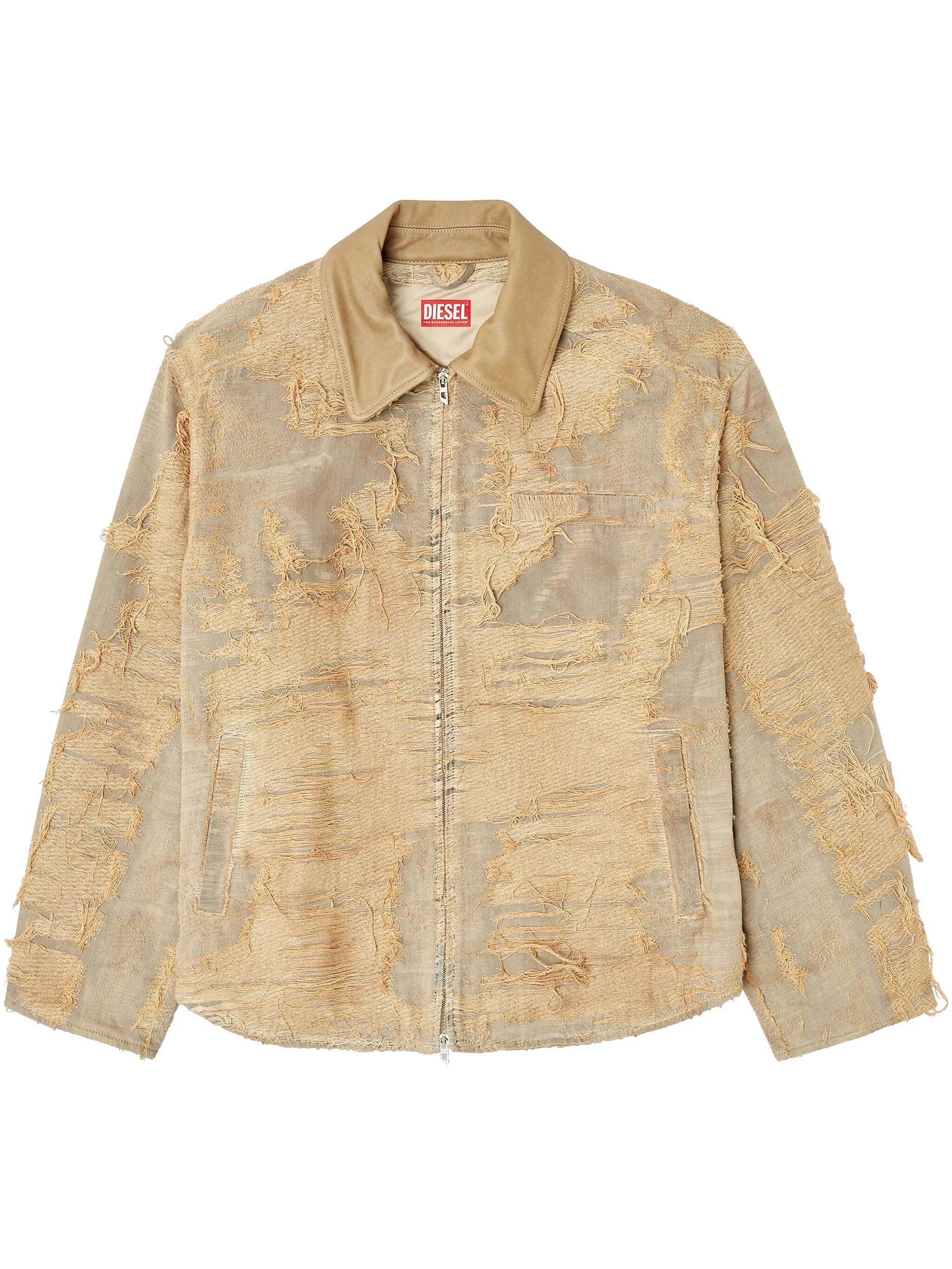 sin 様。DIESEL 総柄　デニムジャケット　S 美品 Diesel/ディーゼル｜ジャケット