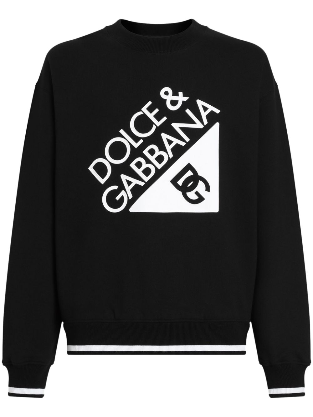 Dolce & Gabbana プリント スウェットシャツ ブラック Dolce & Gabbana/ドルチェ＆ガッバーナ｜スウェットシャツ