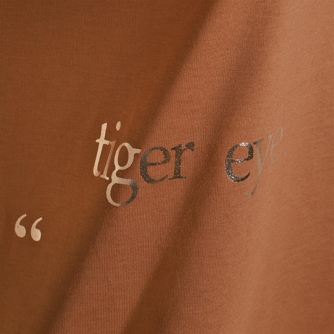 キャメル コットン Tシャツ