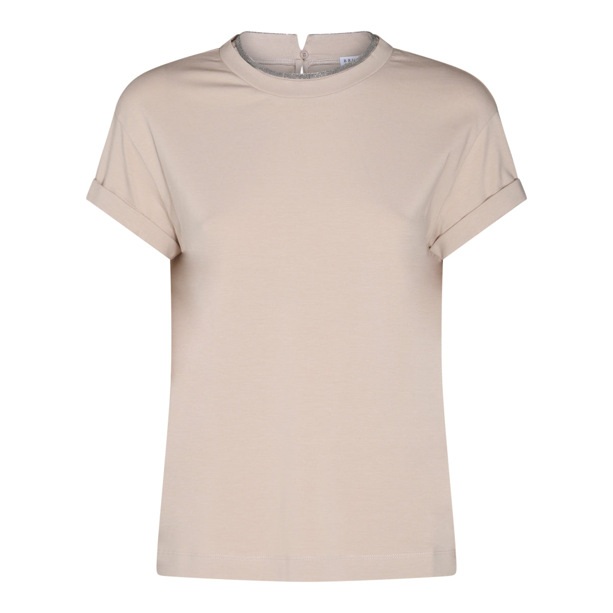 ベージュ コットン Tシャツ