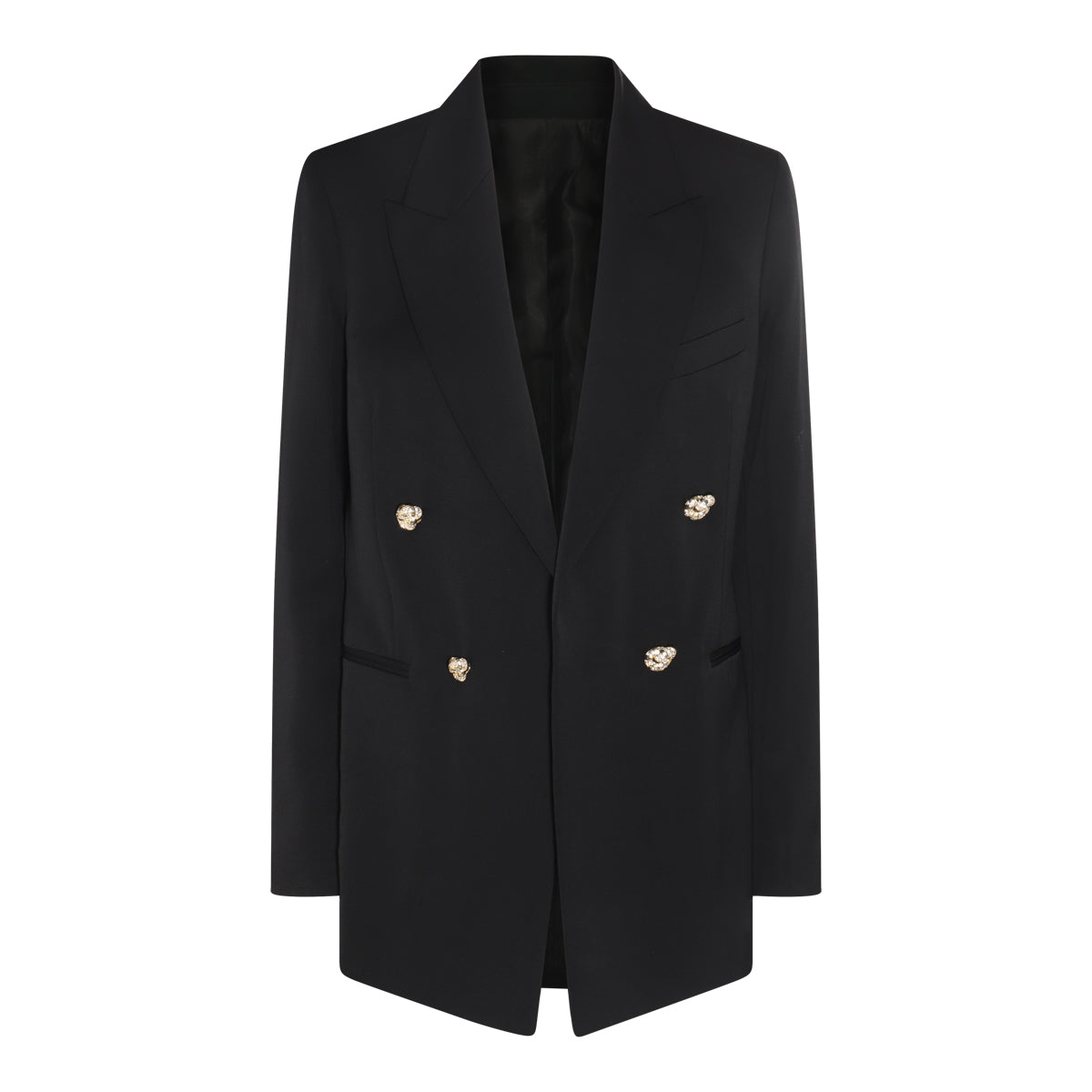 ジャケット LANVIN FW23 Black wool blazer (RWJA00085711A23 10) Lanvin/ランバン|ブラック ウール ブレザー