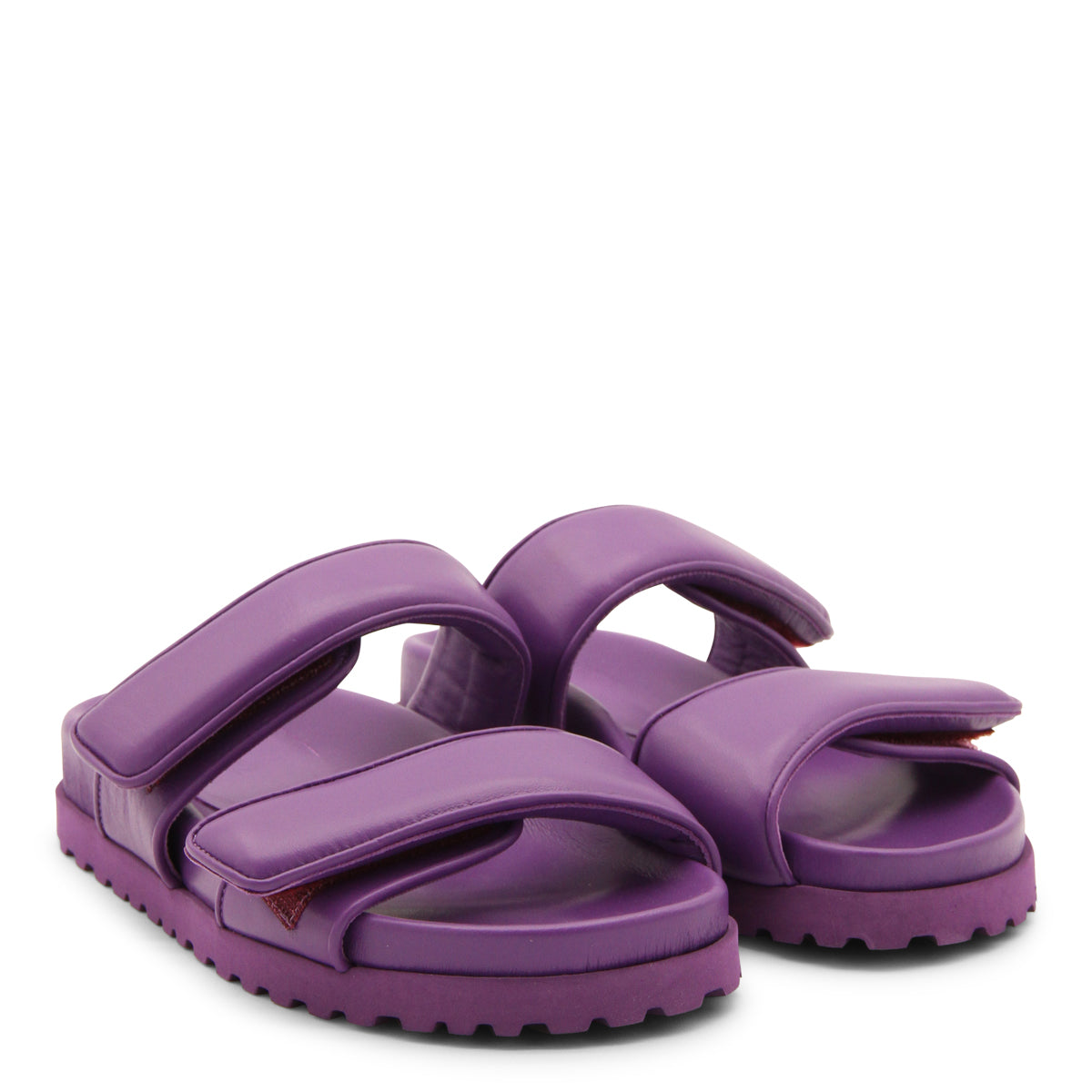 GIA X PERNILLE TEISBAEK PURPLE レザー サンダル Gia X Pernille Teisbaek/ジア×パニーレ・タイスベーク
