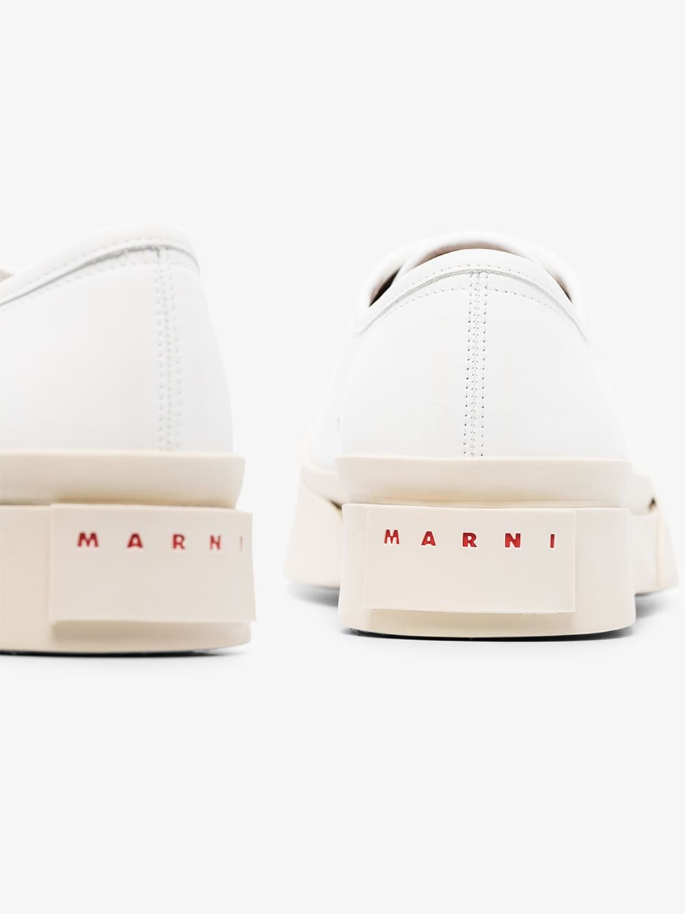 Marni/マルニ｜ホワイト レザー スニーカー