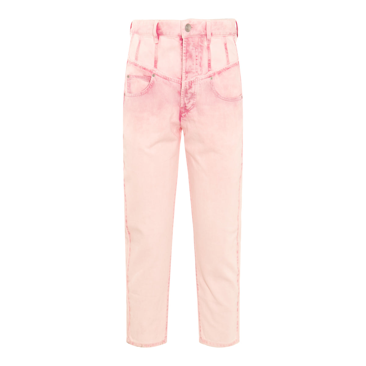 Isabel Marant/イザベルマラン｜ピンク コットン ジーンズ