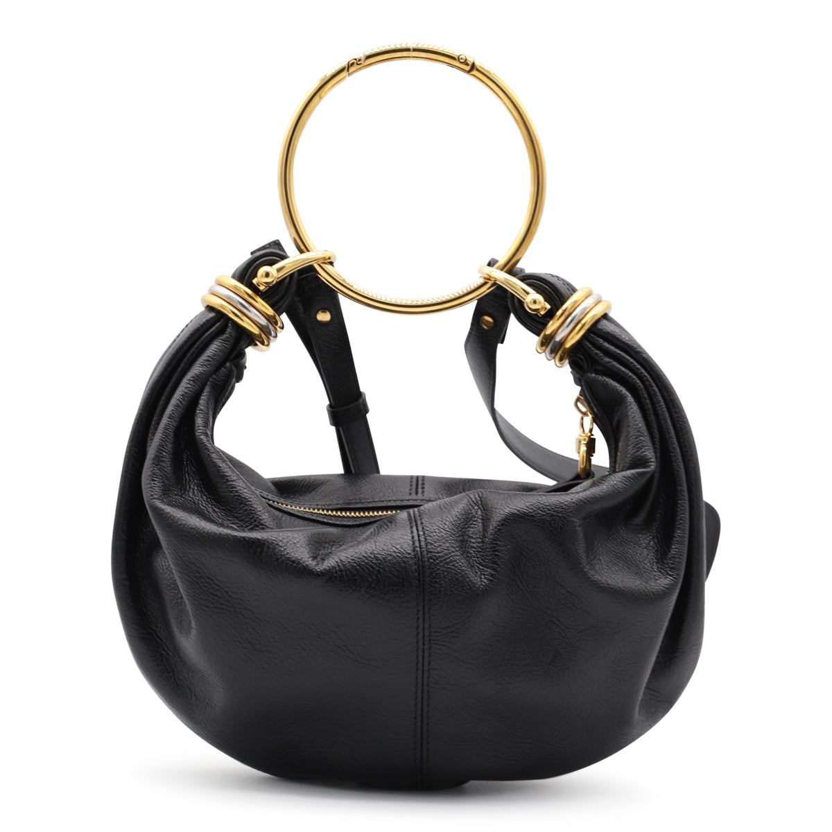 ブラック レザー ブレスレット HOBO バッグ